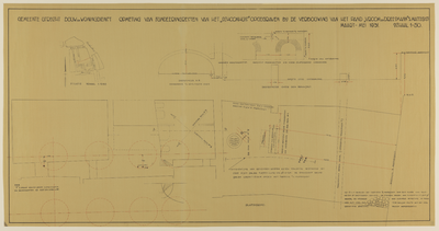 217528 Opmeting van de fundamenten van het vermoedelijke Schoonhuis (gelegen ter plaatse van Steenweg 11-13 tot aan ...